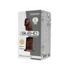 SilexD 6 inch Realistic Silicone Dual Density Dildo with Suction Cup Brown - Image 3
