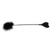 Bound to Please Silicone Heart Shaped Crop with Feather Tickler - Image 3
