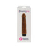 Loving Joy 8 inch Realistic Vibrator Brown - Image 7