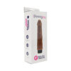 Loving Joy 8 inch Realistic Vibrator Brown - Image 9