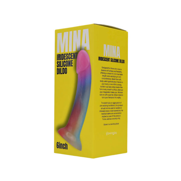 Mina Iridescent Silicone Dildo - Image 9