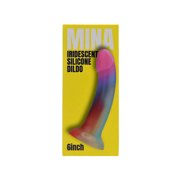 Mina Iridescent Silicone Dildo - Image 8