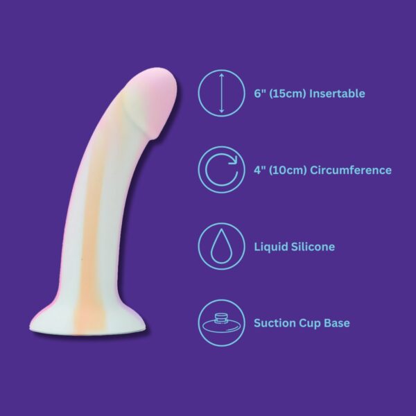 Mina Minty Silicone Dildo - Image 3