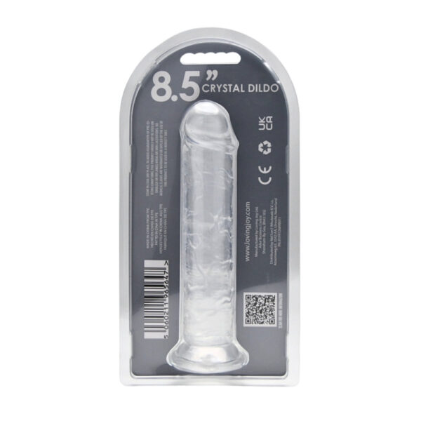 Loving Joy 8.5 Inch Suction Cup Dildo Clear - Image 7