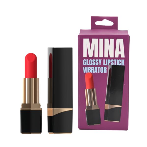 Mina Glossy Lipstick Vibrator - Image 10