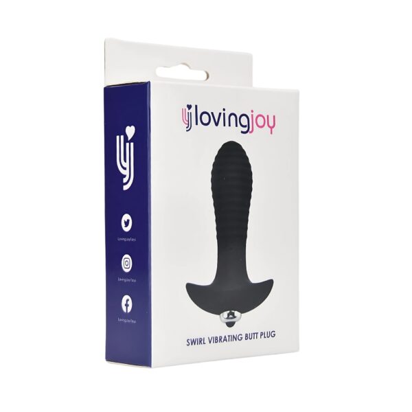 Loving Joy Swirl 7 Function Vibrating Butt Plug - Image 9
