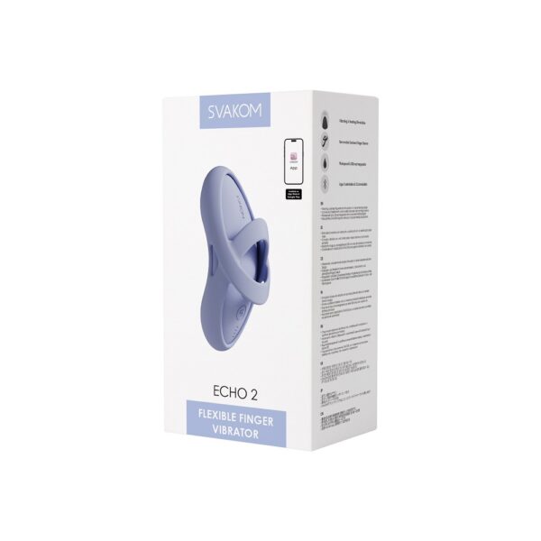 Svakom Echo 2 Finger Vibrator Blue - Image 8