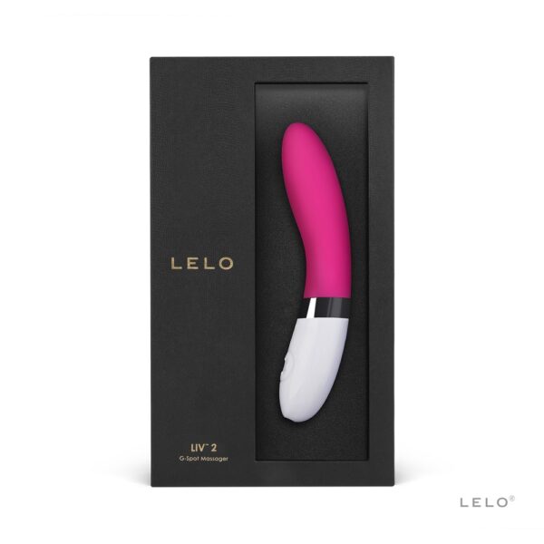 LELO Liv 2 Rechargeable Vibrator-Cerise - Image 3