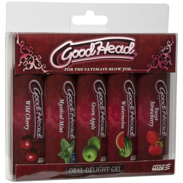 Doc Johnson Good Head Ultimate Blow Job Gel 5 Pack - Image 3