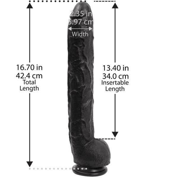 Doc Johnson Dick Rambone Black - Image 6